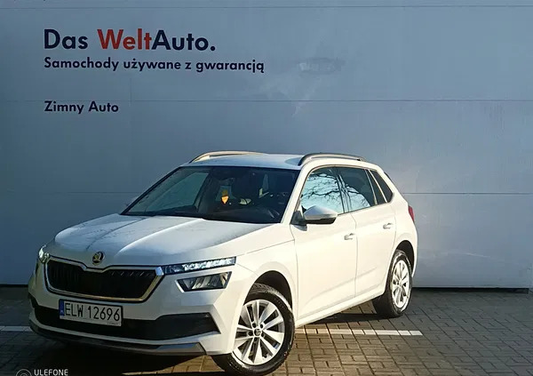 łódzkie Skoda Kamiq cena 92900 przebieg: 11000, rok produkcji 2023 z Frampol